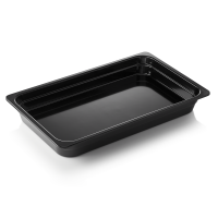 GN Behälter 1/1, 65 mm, Melamin, GN 65 Black