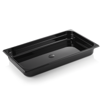 GN Behälter 1/1, 65 mm, Polycarbonat, GN 96 Black