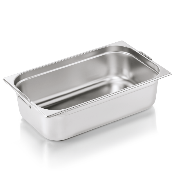 GN Behälter 1/1 Mit Fallgriffen, 150 mm, Chromnickelstahl, GN Core