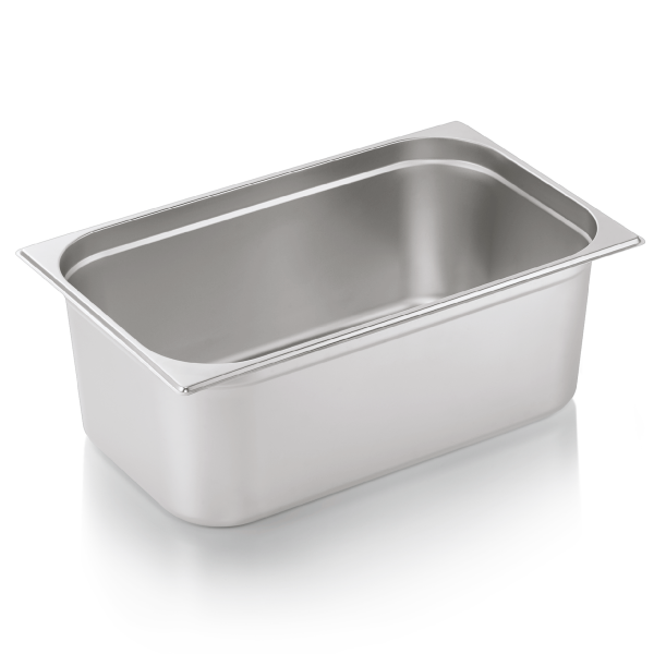 GN Container 1/1 Set, 200 mm, Set of 6, Chrome nickel steel