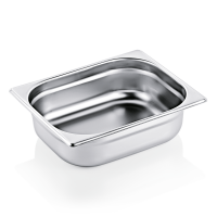 GN Container 1/2, 100 mm, Chrome nickel steel 18/8, GN...