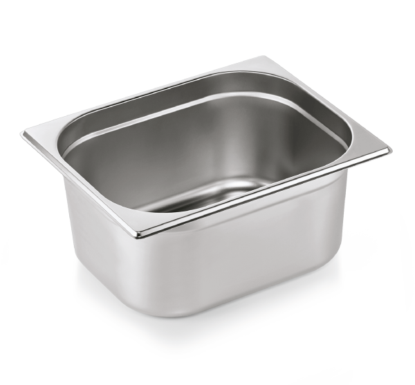 GN Container 1/2 Set, 150 mm, Set of 6, Chrome nickel steel