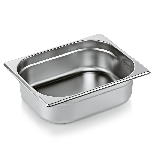 GN Container 1/2 Set, 100 mm, Set of 6, Chrome nickel steel