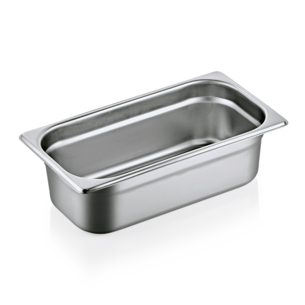GN Container 1/3, 100 mm, Chrome nickel steel 18/8, GN Select