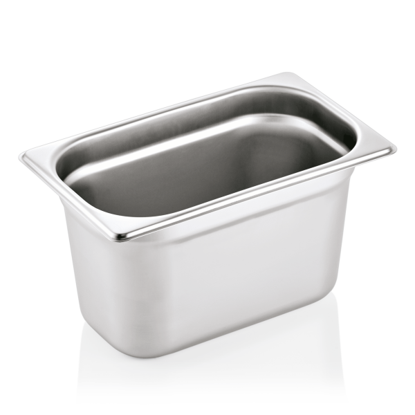 GN Container 1/4, 150 mm, Chrome nickel steel 18/8, GN Select