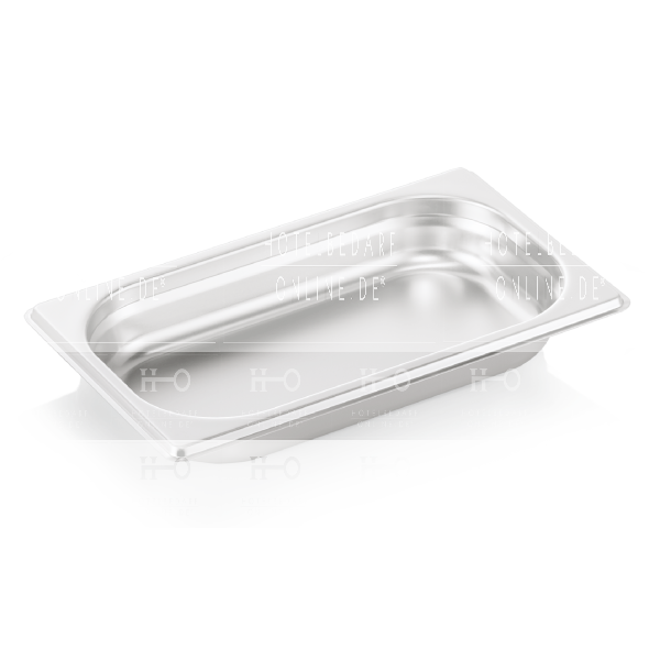 GN Container 1/4, 40 mm, Chrome nickel steel, GN Core