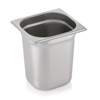 GN Container 1/6 Set, 200 mm, Set of 6, Chrome nickel steel