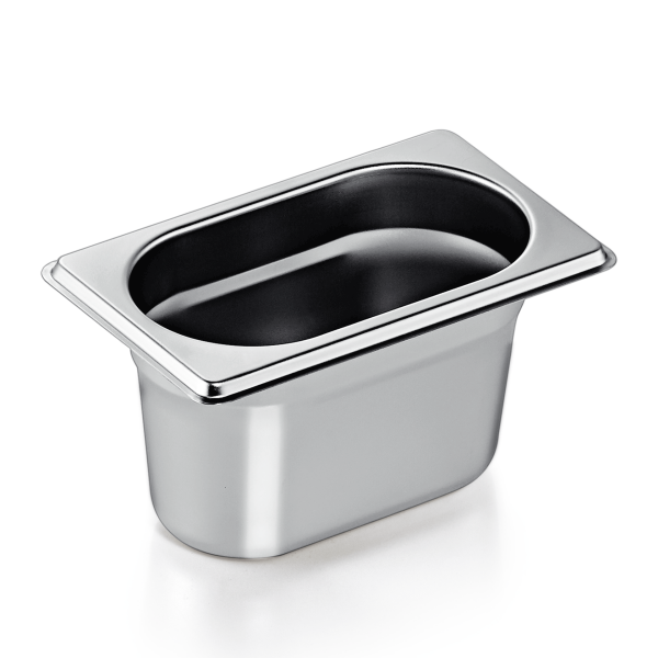 GN Container 1/9 Set, 100 mm, Set of 6, Chrome nickel steel