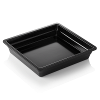 GN Behälter 2/3, 65 mm, Melamin, GN 65 Black