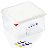 GN Behälter 2/3 Set, 200 mm, 8er-Set, Polypropylen,...