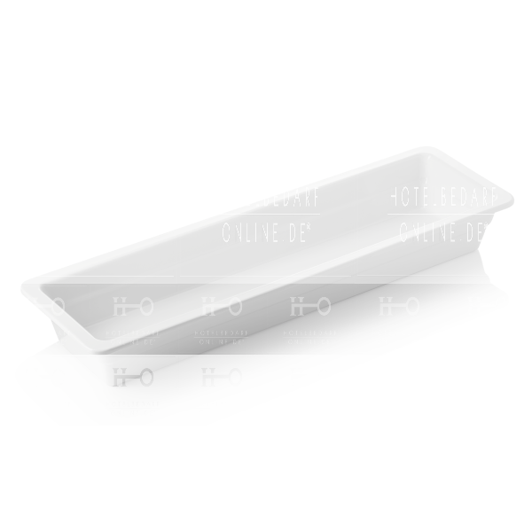 GN Behälter 2/4, 65 mm, Melamin, GN 65 White