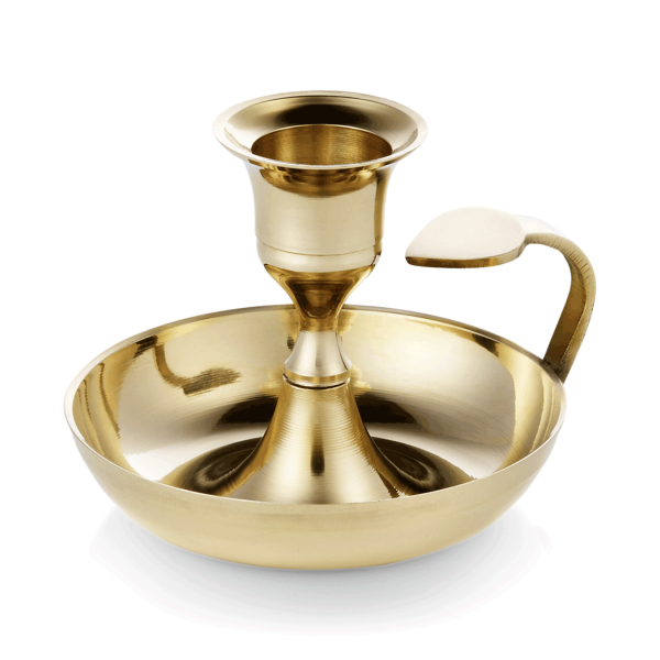 Candlestick Set, Ø 10 cm, Set of 5, Brass