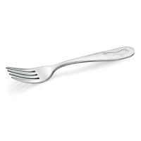ChildrenS Fork Set, 14.1 cm, Set of 12, Chrome nickel...
