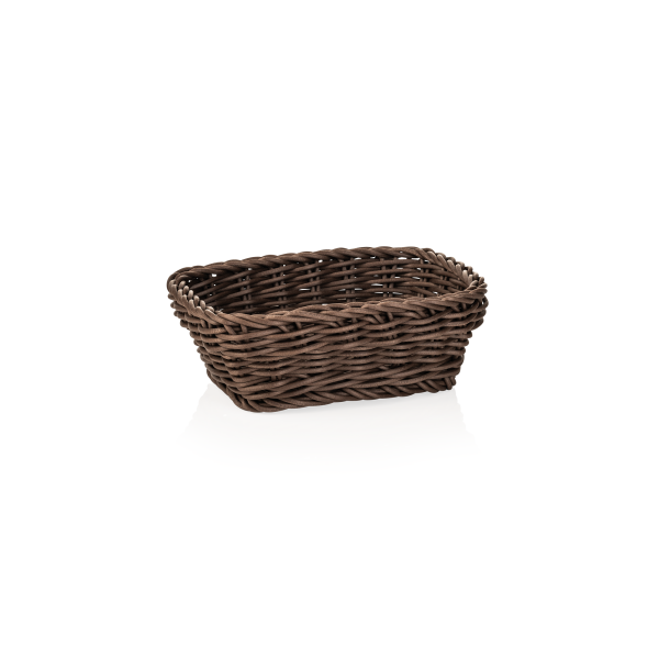 Basket, 19 × 13 cm, Polypropylene, Weaver Pro Tischkörbe