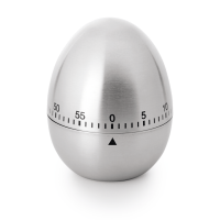 Short Timer, Ø 6 cm, Stainless steel