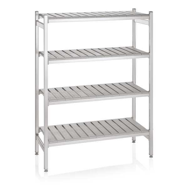 Storage Shelving System, 126.5 × 54 cm, Aluminium