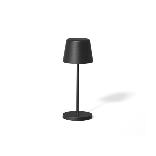 Led Table Lamp Alex, Black Matt, Ø 7.6 cm, Cast aluminium, Alex