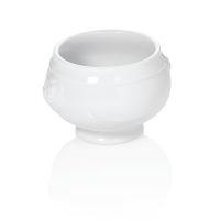 Löwenkopfterrine Set, 0,5 L, 6er-Set, Porzellan