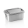 Lunchbox, 19.5 × 14.5 cm, Chrome nickel steel 18/8