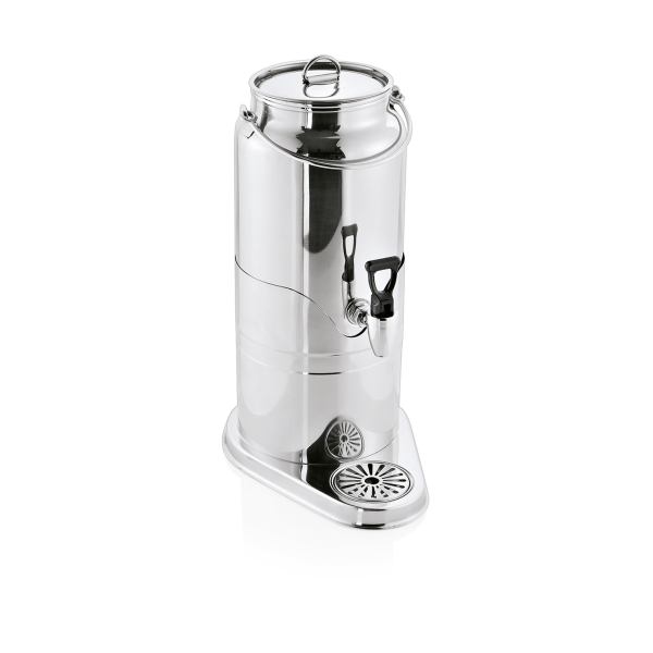Milk Dispenser, 25 × 35.5 × 49 cm, Chrome nickel steel