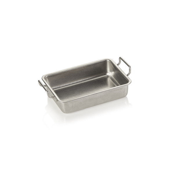 Mini Serving Roaster, 18 × 11.5 cm, Chrome nickel steel 18/8, Heritage