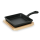Mini Serving Pan, 14.5 × 14.5 cm, Wood, Iron Dining