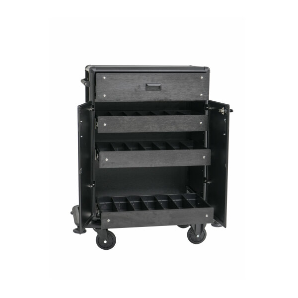 Minibar Servicetrolley, 87 × 48 cm, Aluminium