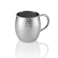 Moscow Mule Set, Ø 8.5 cm, Set of 2, Chrome nickel...
