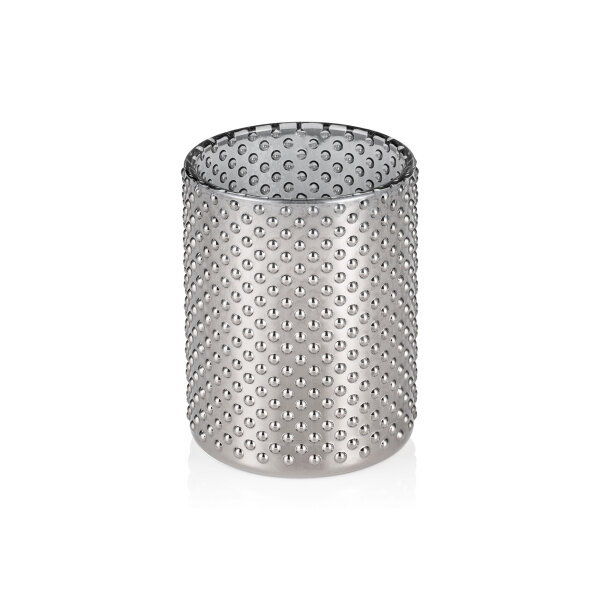 Nubs Metallic Cylinder, Ø 8 cm, Glas