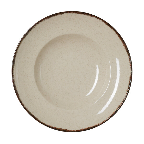 Pasta Plate Set, Ø 27.5 cm, Set of 6, Porcelain, Smilla Sand