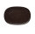 Plate Set, 33 × 23 cm, Set of 4, Stoneware, One Metallic Brown