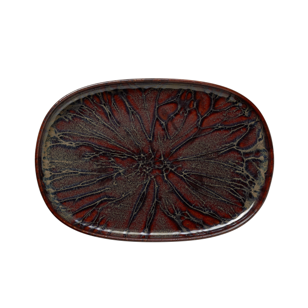 Plate Set, 33 × 23 cm, Set of 4, Stoneware, One Amazonas