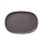 Plate Set, 33 × 23 cm, Set of 4, Stoneware, One Stone Grey