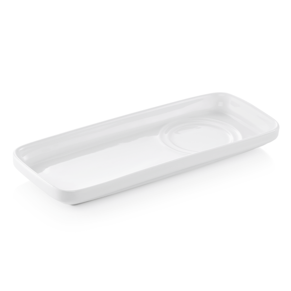 Plate Set, 23.5 × 9 cm, Set of 6, Porcelain, Hamburg System