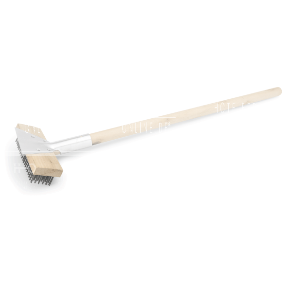 Reinigungsbürste Mit Schaber, 75,2 cm, Holz
