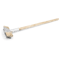 Reinigungsbürste Mit Schaber, 75,2 cm, Holz