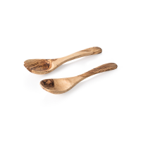 Salatbesteck Set, Olivenholz, Olive