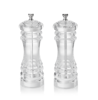Salz-/Pfeffermühlen Set, Ø 5,5 cm, Acryl,...