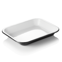 Bowl, 28 × 23 cm, Enamel