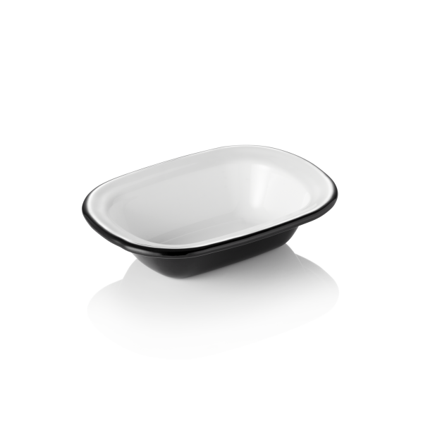 Schale, 16 × 12 cm, Emaille