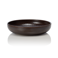 Bowl Set, 0.8 L, Set of 6, Stoneware, One Metallic Brown