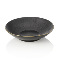Bowl Set, 1.3 L, Set of 2, Porcelain, Kuro