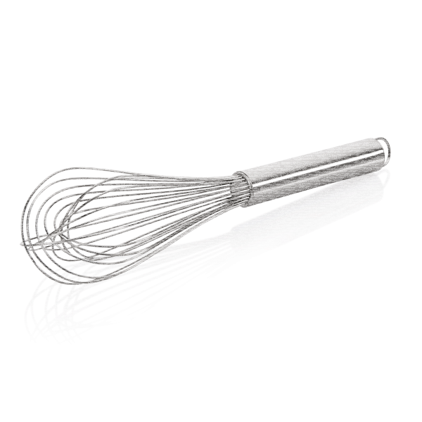 Whisk, 42.3 cm, Chrome nickel steel