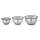 Bowl Set, 1,4/2,8/4,7 L, Chrome nickel steel