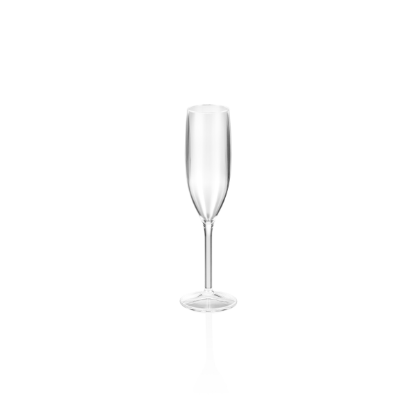Sekt Set, Ø 7,5 cm, 6er-Set, Polycarbonat