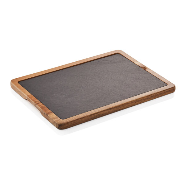 Serving Board, 33 × 23 × 1.5 cm, Natural slate, Slate & Serve