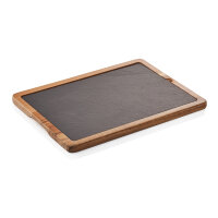 Serving Board, 33 × 23 × 1.5 cm, Natural...