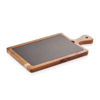 Serving Board, 34 × 18 × 1.5 cm, Natural...