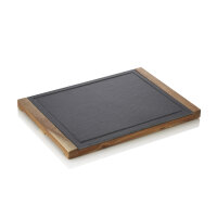Serving Board, 37 × 26 × 2.5 cm, Natural...