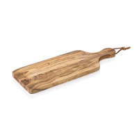 Serving Board With Handle, 30 × 15 cm, Olive wood,...